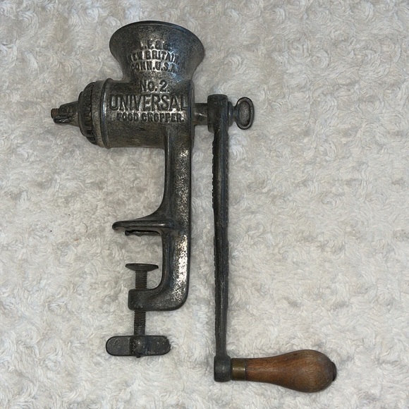 Kitchen Vintage 1899 Antique Manual Lf C New Britain No 2 Universal Food Meat Grinder Poshmark